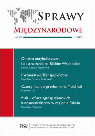 Sprawy Międzynarodowe nr 3/2013 Henryk Szlajfer - okladka książki