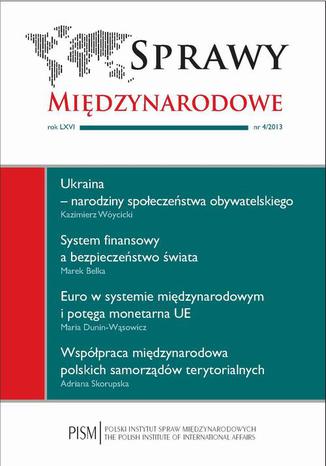 Sprawy Międzynarodowe nr 4/2013 Henryk Szlajfer - okladka książki