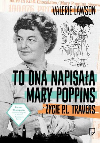 To ona napisała Mary Poppins Valerie Lavson - okladka książki