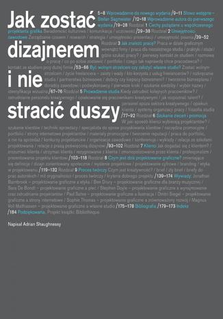 Jak zostać dizajnerem i nie stracić duszy Adrian Shaughnessy - okladka książki