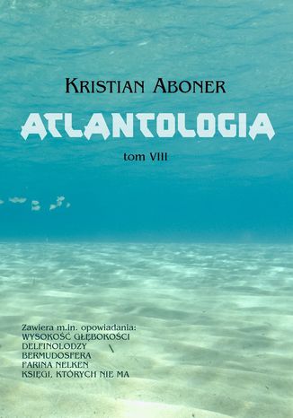 Atlantologia Kristian Aboner - okladka książki