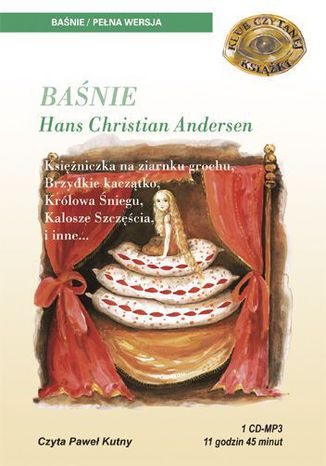 Baśnie Hans Christian Andersen - okladka książki