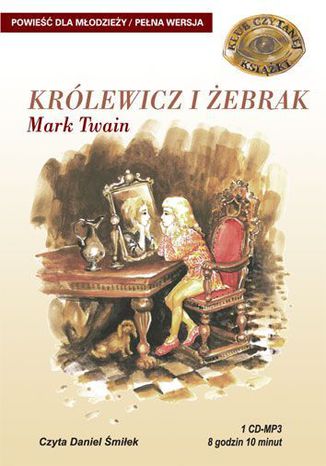 Królewicz i Żebrak Mark Twain - okladka książki