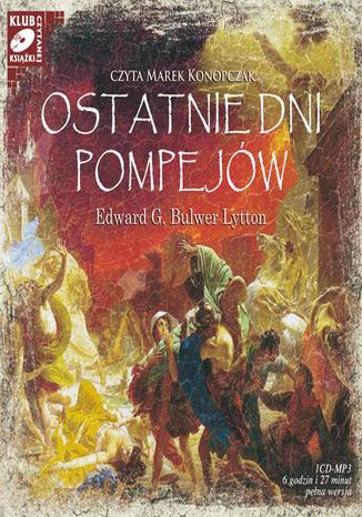 Ostatnie dni Pompejów Edward G. Bulwer-Lytton - okladka książki