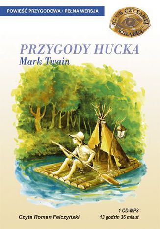 Przygody Hucka Finna Mark Twain - okladka książki