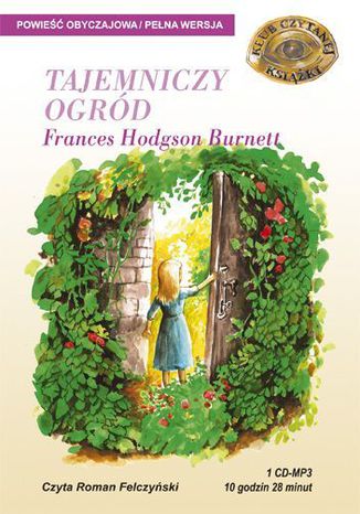 Tajemniczy ogród Frances Hodgson Burnett - okladka książki