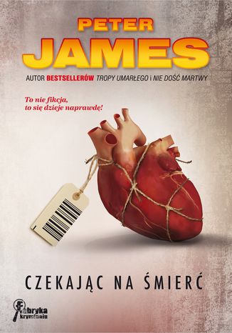 Czekając na śmierć Peter James - okladka książki