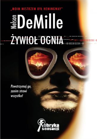 Żywioł ognia Nelson DeMille - okladka książki