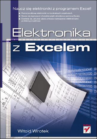 Elektronika z Excelem Witold Wrotek - okladka książki