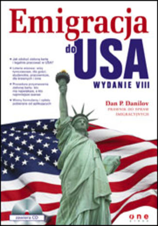 Emigracja do USA. Wydanie VIII Dan P. Danilov - okladka książki