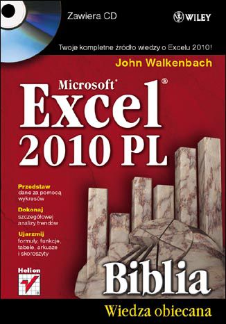 Excel 2010 PL. Biblia John Walkenbach - okladka książki