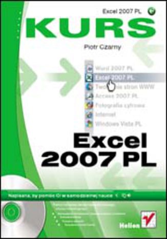 Excel 2007 PL. Kurs Piotr Czarny - okladka książki