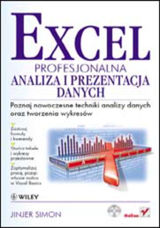 Excel. Profesjonalna analiza i prezentacja danych Jinjer Simon - okladka książki