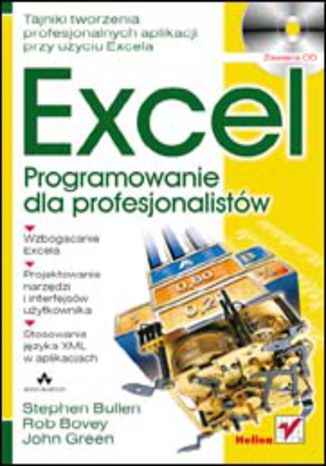 Excel. Programowanie dla profesjonalistów Stephen Bullen, Rob Bovey, John Green - okladka książki