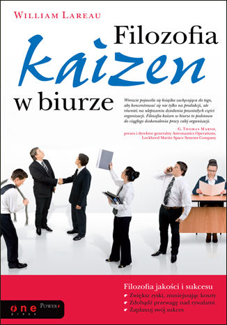 Filozofia Kaizen w biurze William Lareau - okladka książki