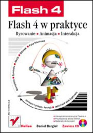 Flash 4 w praktyce Daniel Bargieł - okladka książki