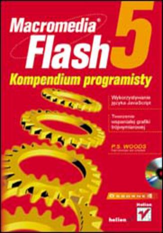 Flash 5. Kompendium programisty P.S. Woods - okladka książki