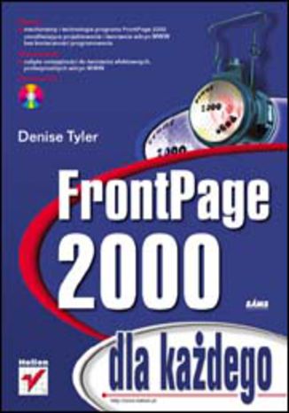 FrontPage 2000 dla każdego Denise Tyler - okladka książki