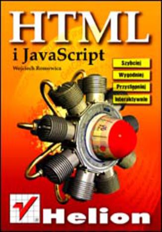 HTML i JavaScript Wojciech Romowicz - okladka książki
