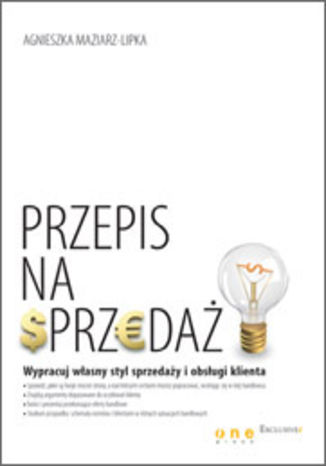 Przepis na sprzedaż Agnieszka Maziarz-Lipka - okladka książki