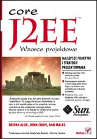 J2EE. Wzorce projektowe Deepak Alur, John Crupi, Dan Malks - okladka książki