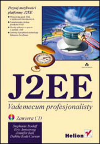 J2EE. Vademecum profesjonalisty. Wydanie II Stephanie Bodoff, Eric Armstrong, Jennifer Ball, Debbie Bode Carson - okladka książki