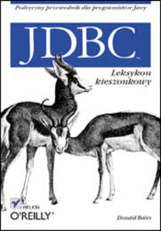 JDBC. Leksykon kieszonkowy Donald Bales - okladka książki