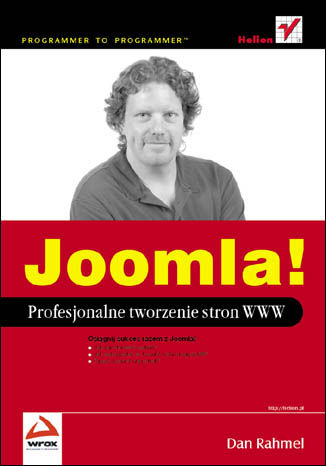Joomla! Profesjonalne tworzenie stron WWW Dan Rahmel - okladka książki