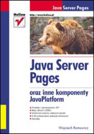 Java Server Pages oraz inne komponenty JavaPlatform Wojciech Romowicz - okladka książki