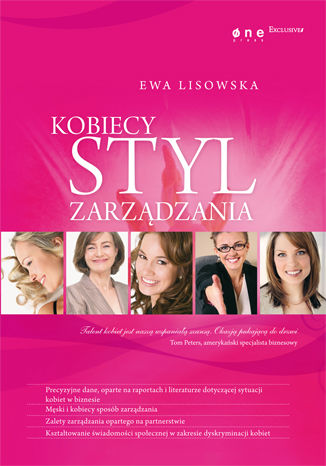 Kobiecy styl zarzadzania Ewa Lisowska - okladka książki