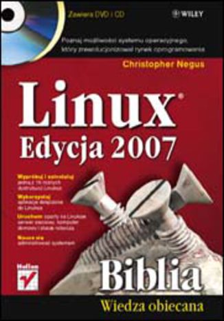 Linux. Biblia. Edycja 2007 Christopher Negus - okladka książki