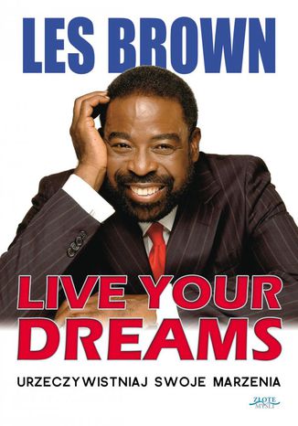 Live your dreams Les Brown - okladka książki