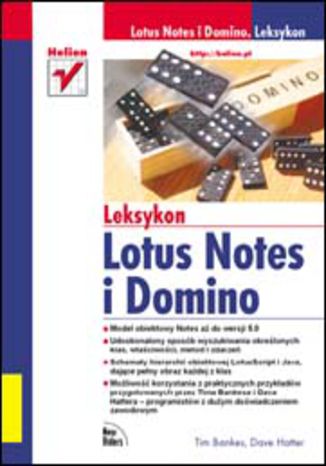 Lotus Notes i Domino. Leksykon Tim Bankes, Dave Hatter - okladka książki
