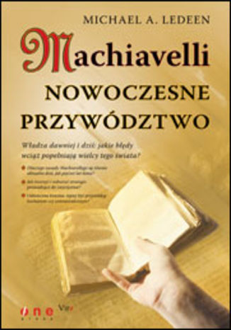 Machiavelli. Nowoczesne przywództwo Michael A. Ledeen - okladka książki