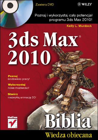 3ds Max 2010. Biblia Kelly L. Murdock - okladka książki