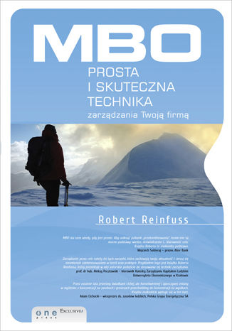 MBO - prosta i skuteczna technika zarządzania Twoją firmą Robert Reinfuss - okladka książki