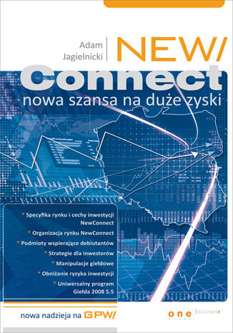 NewConnect - nowa szansa na duże zyski Adam Jagielnicki - okladka książki