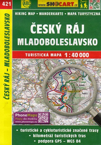 Český ráj, 1:40 000  - okladka książki