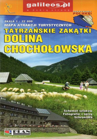 Dolina Chochołowska, 1:22 000  - okladka książki