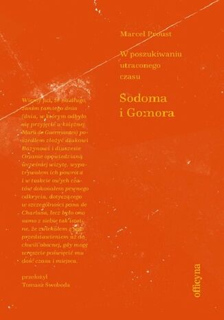 Sodoma i Gomora Marcel Proust - audiobook MP3