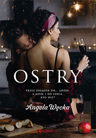 Ostry Angela Węcka - okladka książki