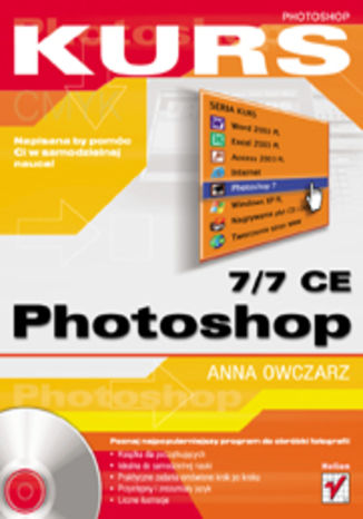 Photoshop 7/7 CE. Kurs Anna Owczarz - okladka książki