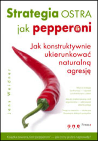 Strategia ostra jak pepperoni Jens Weidner - okladka książki