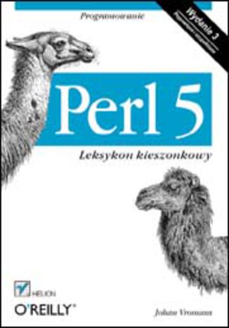 Perl 5. Leksykon kieszonkowy Johan Vromans - okladka książki