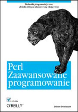Perl. Zaawansowane programowanie Sriram Srinivasan - okladka książki