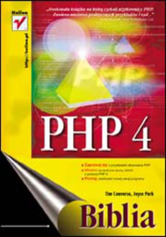 PHP 4. Biblia Tim Converse, Joyce Park - okladka książki