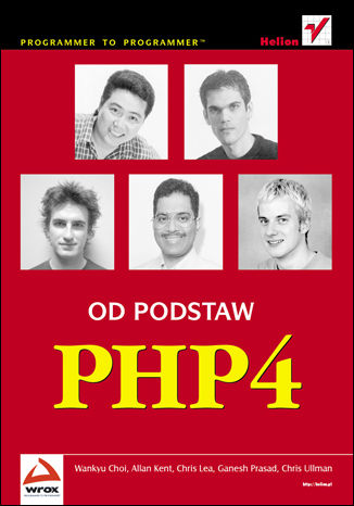PHP4 od podstaw Wankyu Choi, Allan Kent, Chris Lea, Gane - okladka książki