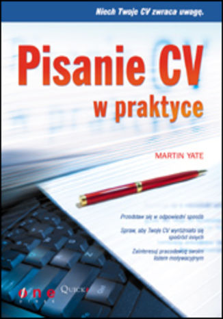 Pisanie CV w praktyce Martin Yate - okladka książki