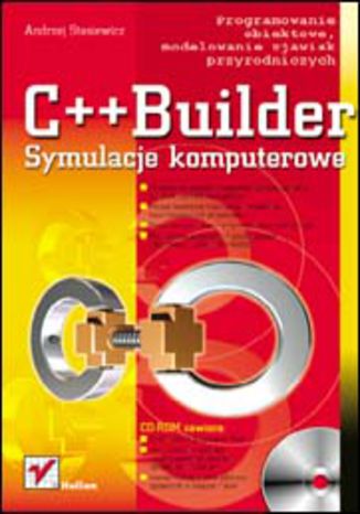 C++ Builder. Symulacje komputerowe Andrzej Stasiewicz - okladka książki