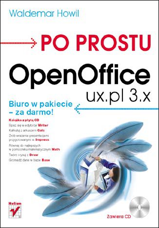 Po prostu OpenOffice.ux.pl 3.x Waldemar Howil - okladka książki